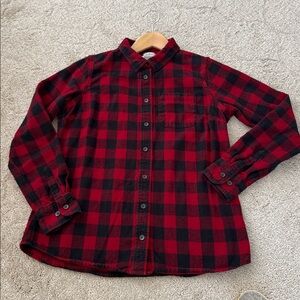 L.L. Bean Women’s slightly fitted flannel shirt